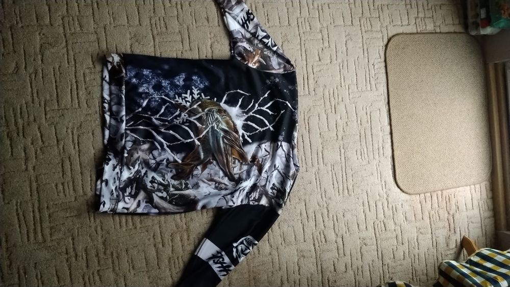 Koszulka bluza dla wędkarza