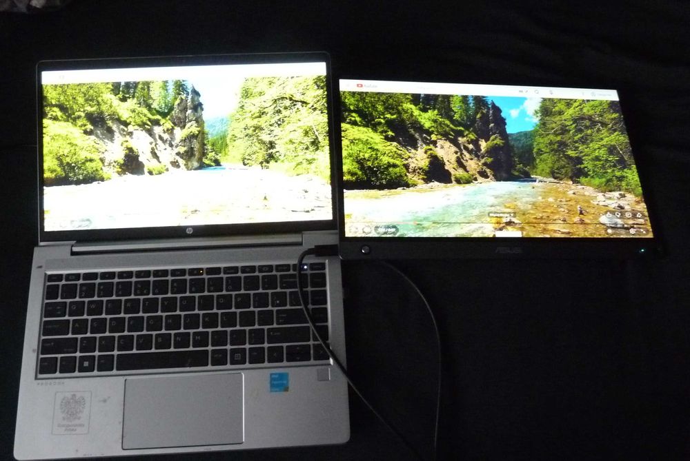 Monitor dotykowy ASUS MB16AMT 16 IPS 1080p USB-C HDMI Głośniki Bateria