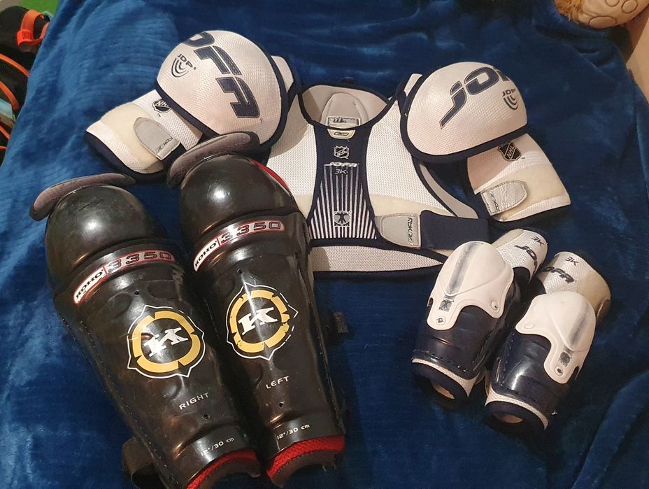 Хокейне спорядження,нагрудник,захист хокейний JOFA,хокейні наколінники