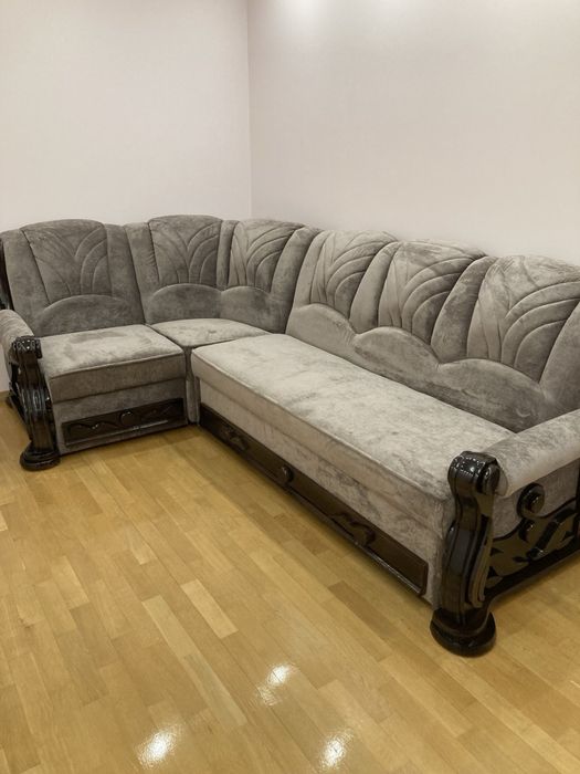 Кутовий диван(бархат)