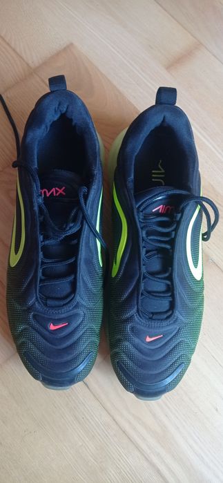 Nike Air Max 720 Black Volt Neon Collection UŻYWANE