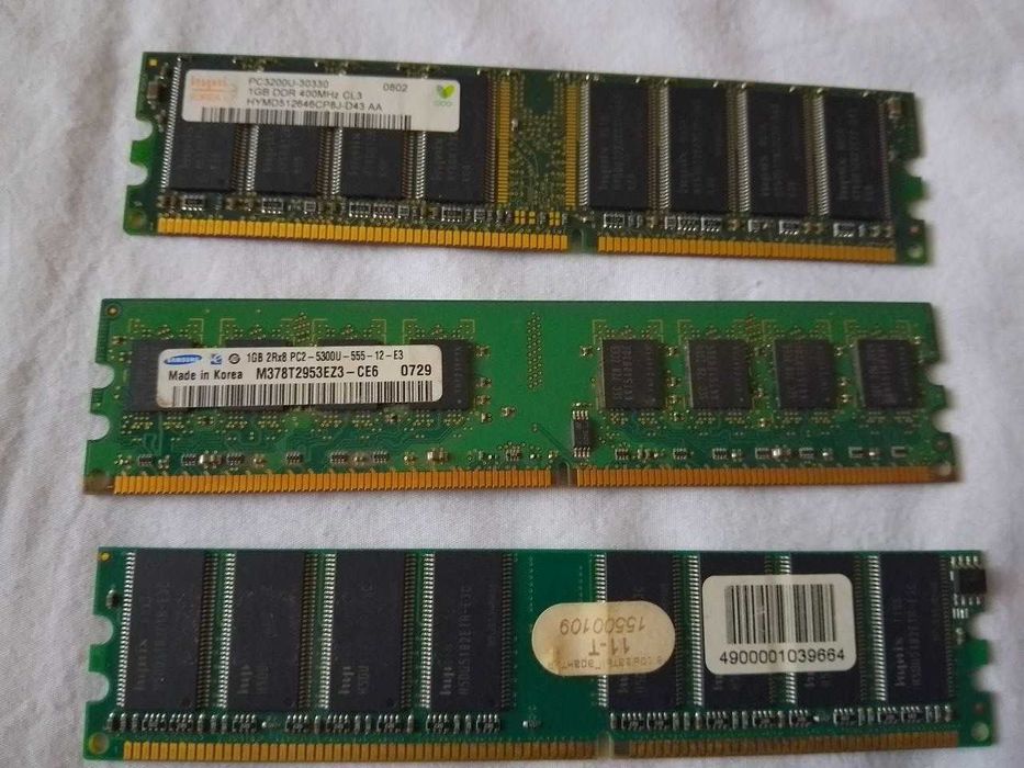 Оперативна пам'ять DDR1-DDR2-DDR3