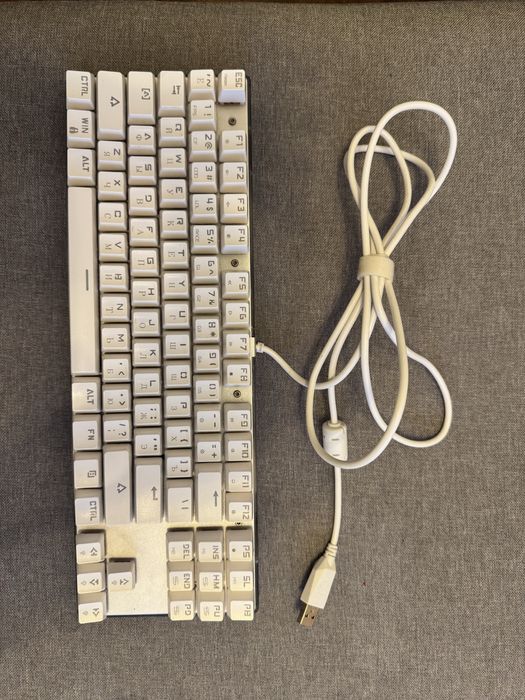 Клавіатура Motospeed K87S White