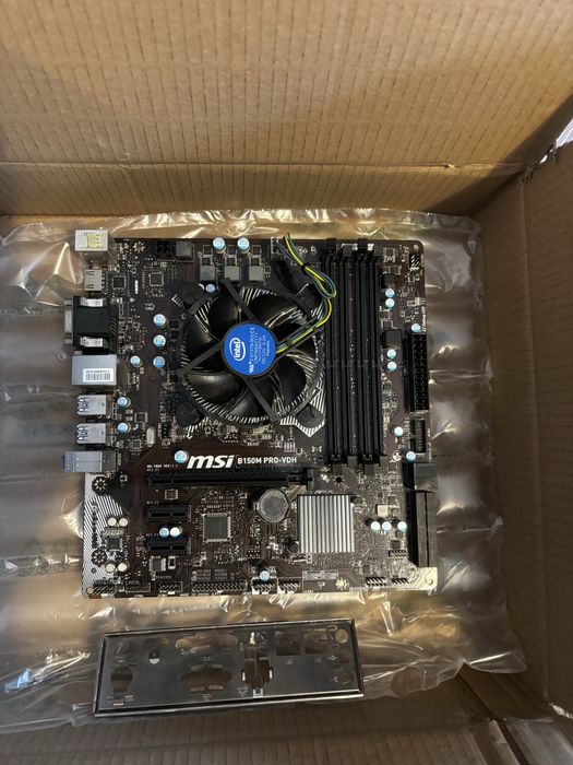 Plyta glowna Msi B150M PRO-VDH + processor i5 6500