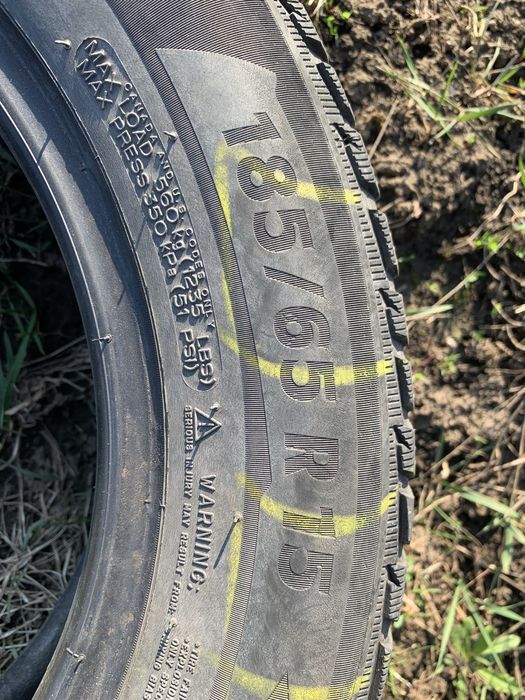 Шини зимові б/в Michelin 185/65 R15