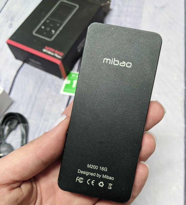 MP3-плеєр mibao M200, Hi-Fi, 16 Гб,Bluetooth 4.0