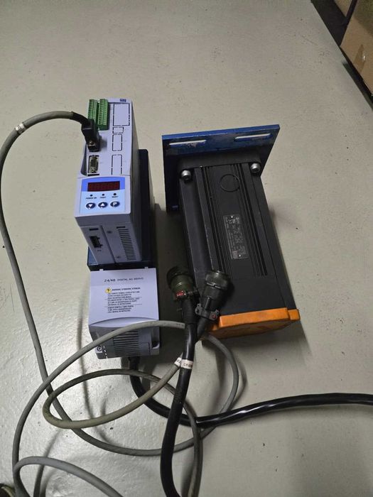 Servo drive + servo motor WEG – Conjunto completo