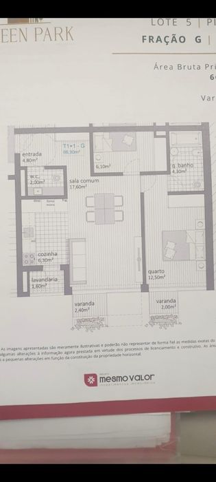 Apartamento T1+1 em Guifões Matosinhos 
2 WC 
Lugar de garagem 
Elevad