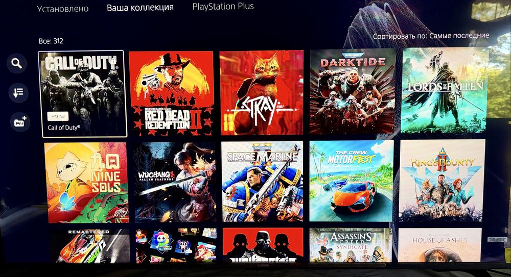 Продам свою Playstation 5 Blu-Ray 825Gb+300 игр