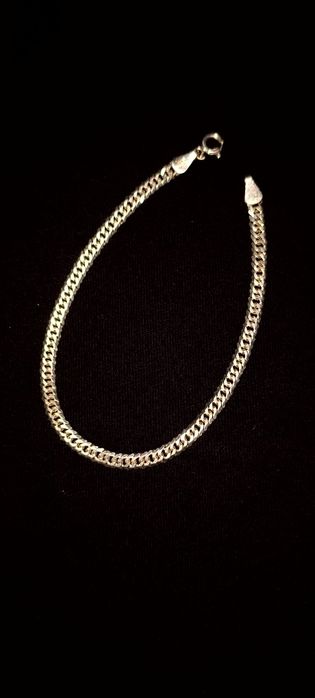 Pulseira de prata 925 unissex