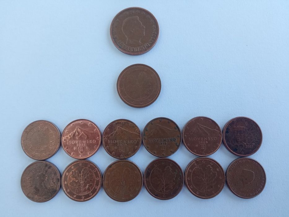 Moedas comemorativas coleção