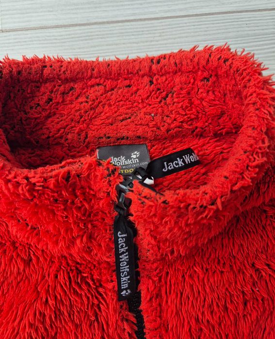 Jack Wolfskin L bluza kurtka polar miś