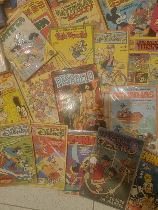 Lote de livros banda desenhada antigos