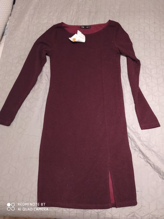 Sukienka burgund