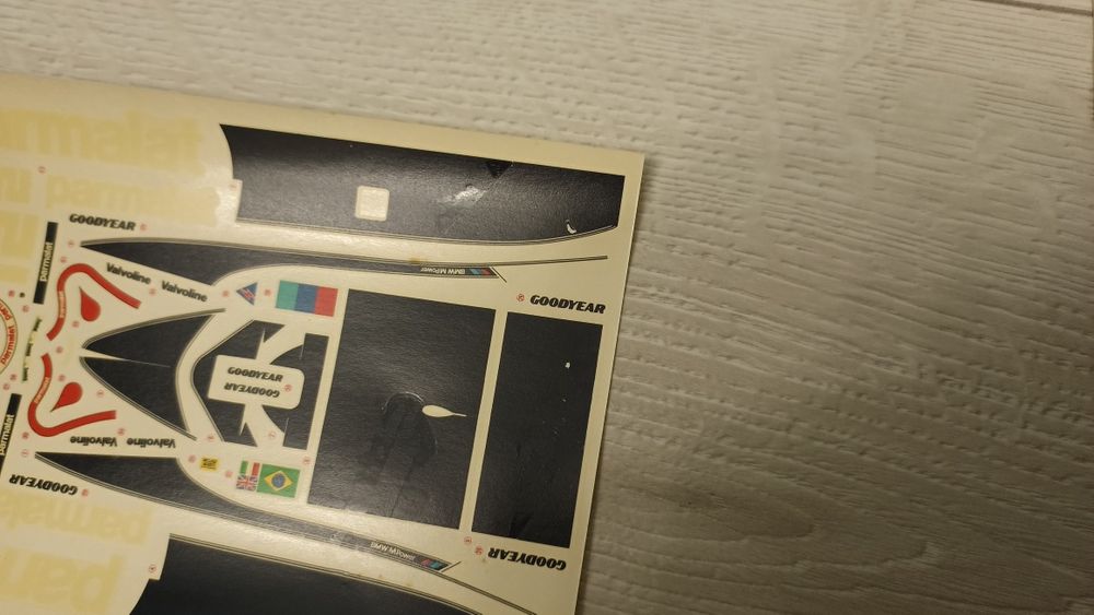 Сборная модель Tamiya Brabham BT50 BMW turbo