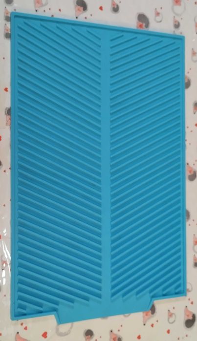 Tapete silicone escorredor de loiça