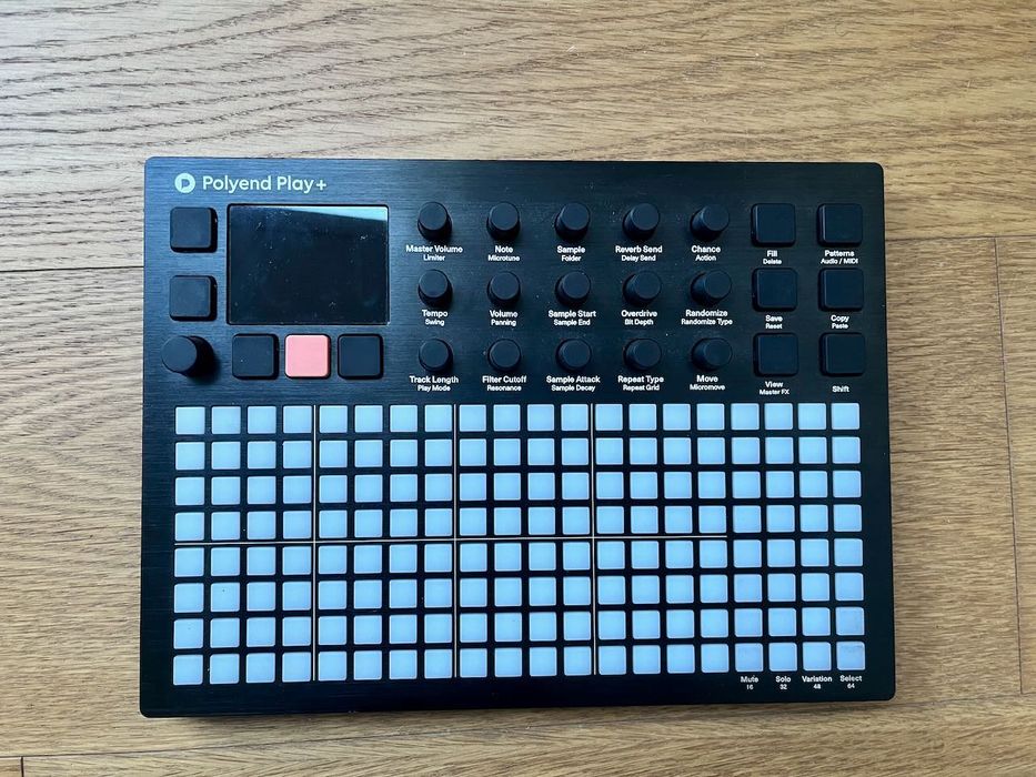 Polyend Play Plus, sintetizador e caixa de ritmos