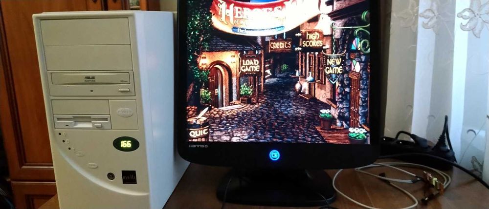 Ретро ПК 90х |MMX 166 | ATI 3D Rage II + Creative SB16|  DOS/Win9х