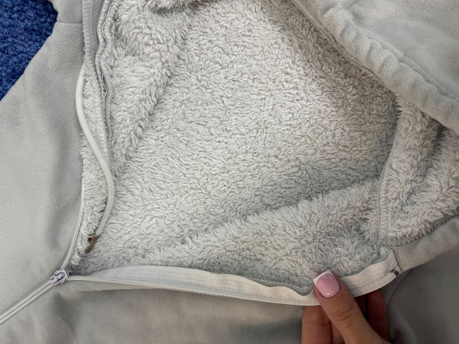 Комбінезон велюровий на хутрі