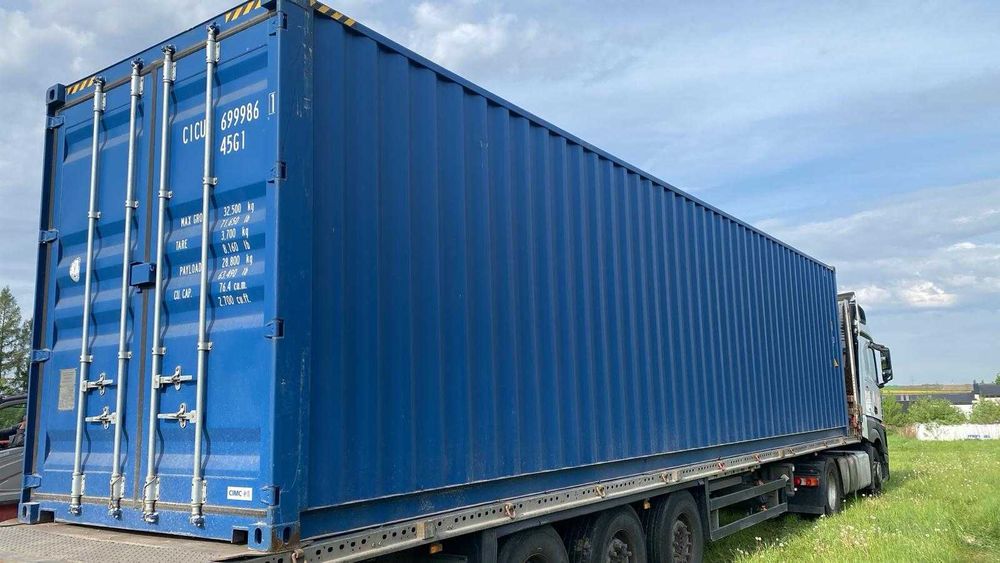 Kontener Morski 40 HC Nowoczesny Po jednej Trasie One Way Transport