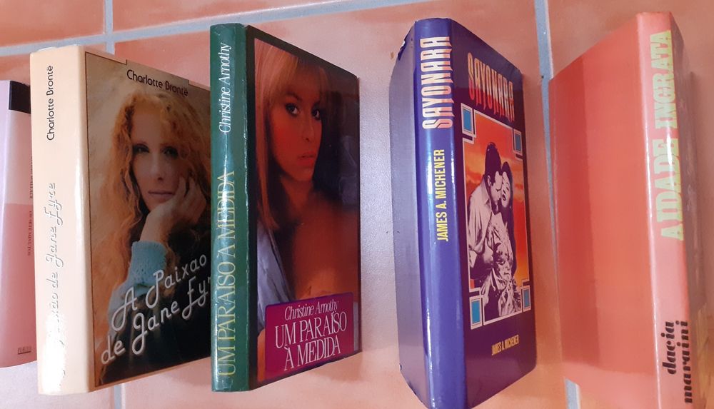 Charlotte Brontë, Dacia Maraini, James A. Michener, Christine Arnothy.