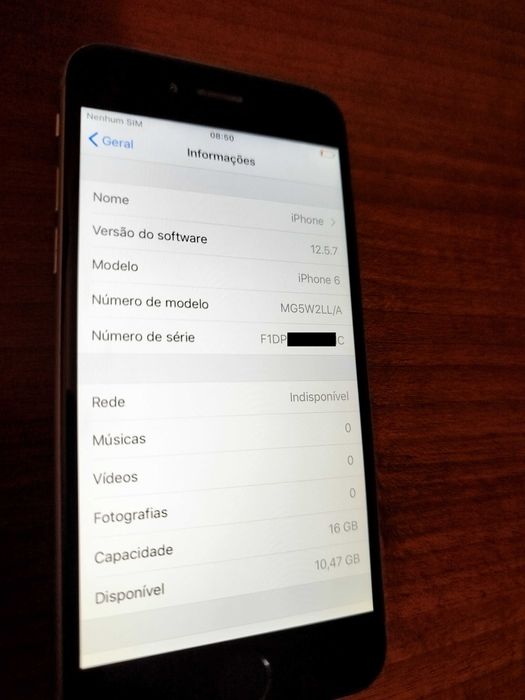 iPhone 6 16GB Desbloqueado