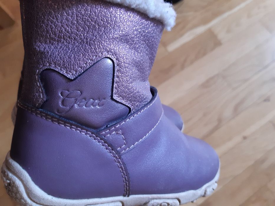 Geox 23 kozaki 14cm botki śniegowce stan bardzo dobry
