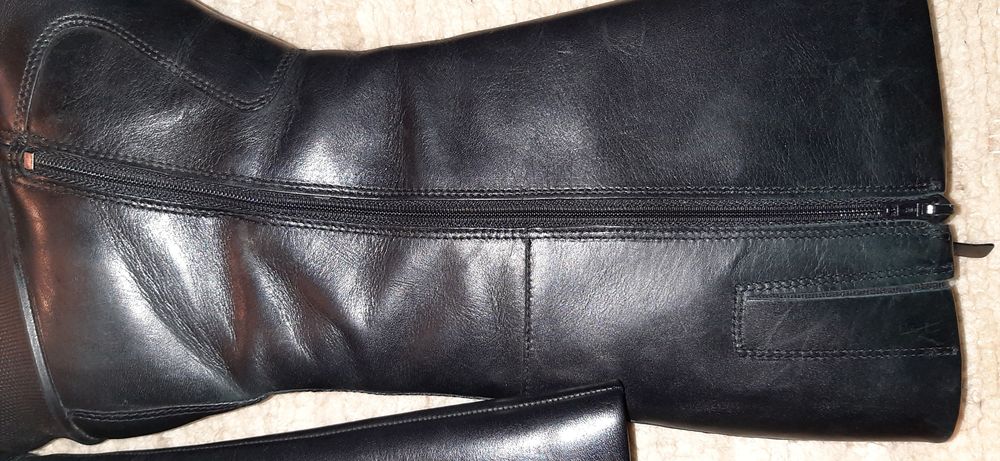 Nowe Ecco 41 kozaki czarne