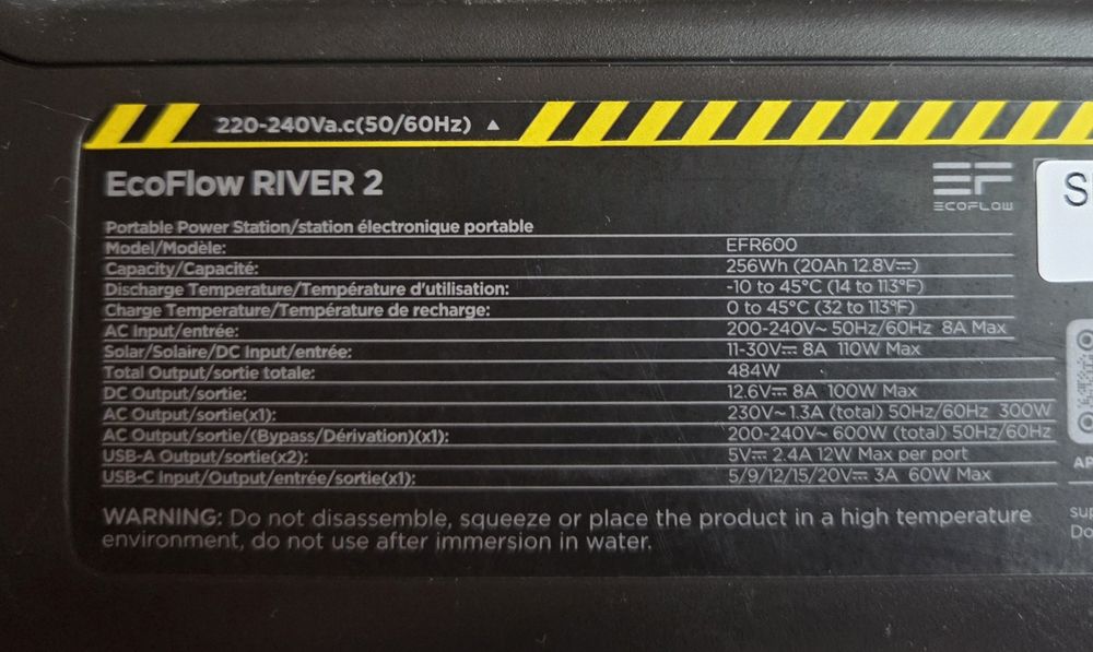 Ecoflow River 2 зарядная станция