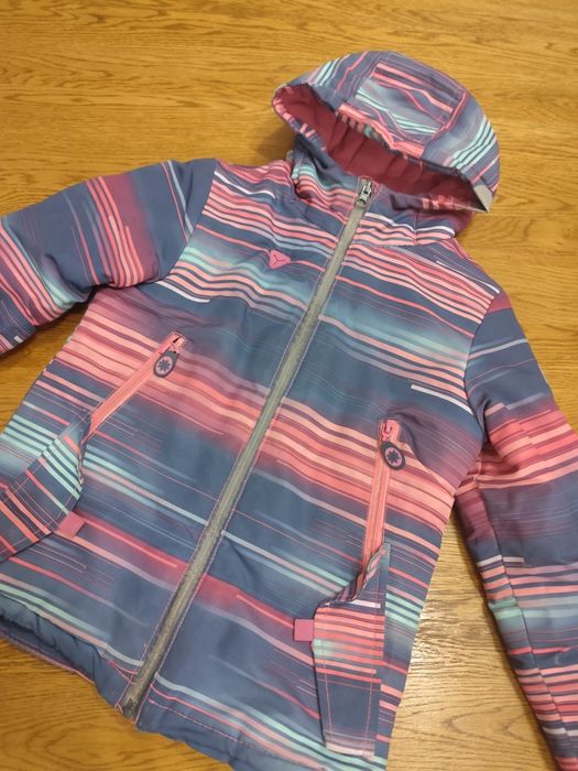 Kurtka narciarska 122 ze smyka cool club dla dziewczynki zimowa kurtka