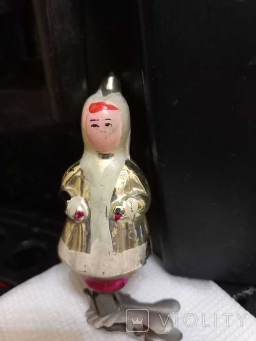 игрушки елочные СССР на прищепках