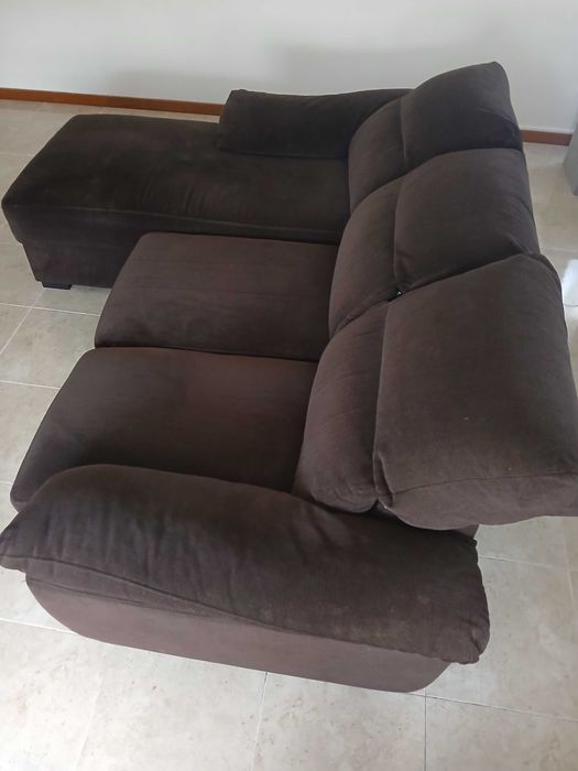 Sofá 3 lugares chaise long