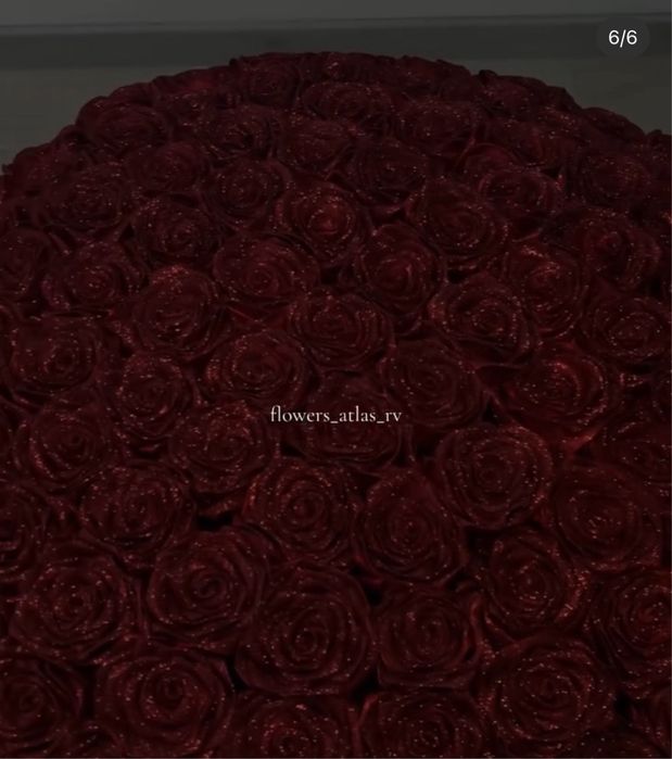 Букет з атласу , троянди, штучні квіти