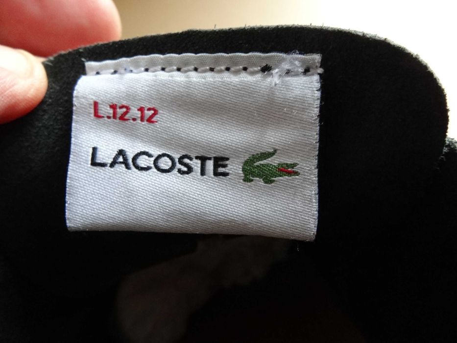 Buty LACOSTE L.12.12 Unlined 118 roz 42,5 SKÓRA Sneakersy Lifestylowe