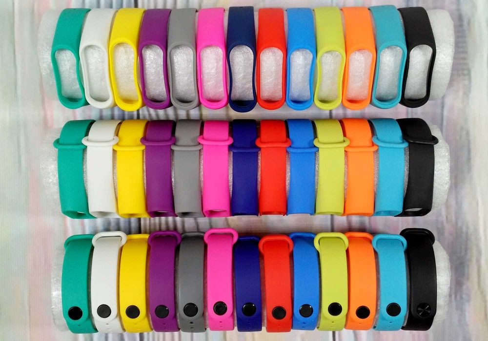Плотный ремешок Xiaomi Mi Band 3/4 Супер качество