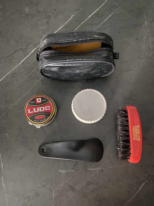 Estojo de limpeza calçado - vintage