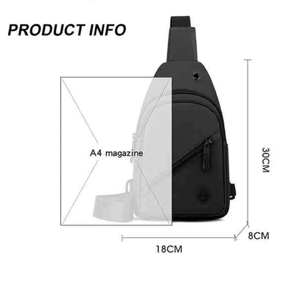 Bolsa tiracolo crossbody Verde tropa