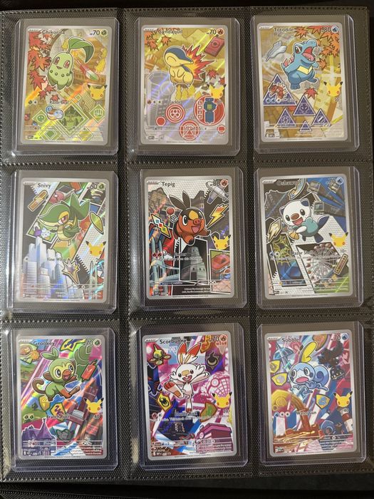 Pokémon First patner series 2 complet set.