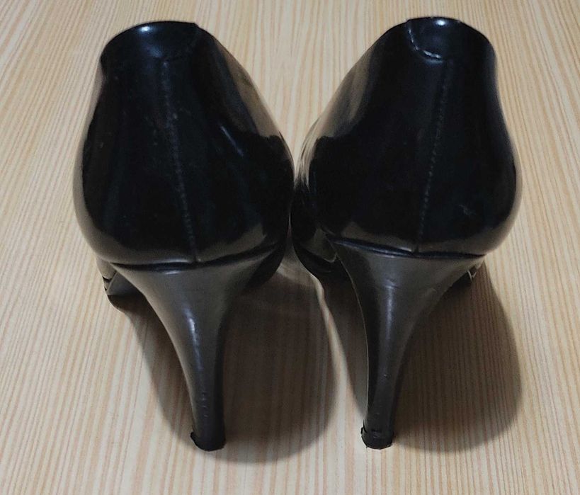 Sapatos Plataforma Pretos T.39