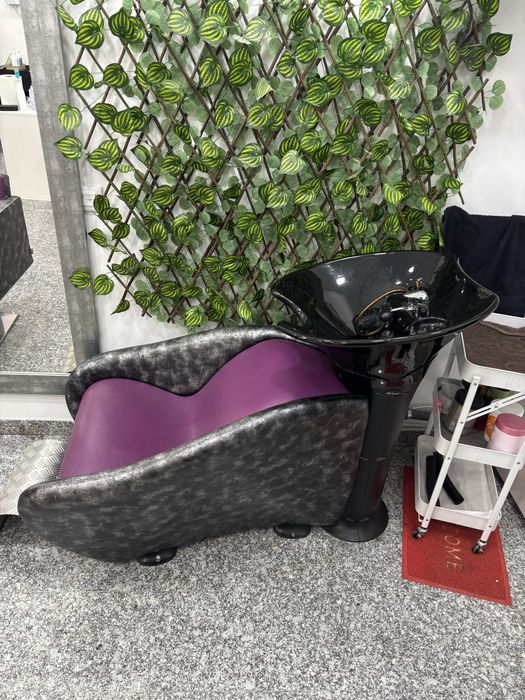 Calha de cabeleireiro /rampa de lavagem