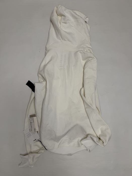 зип худи Rick owens DRKSHDW Gimp white zip up M L protocol index prada