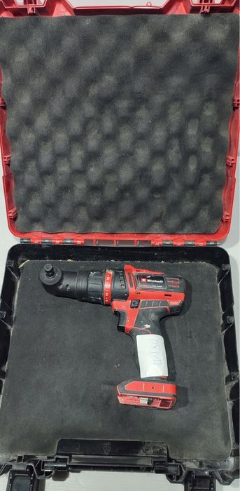 Wkrętarka Einhell TE-CD 18/45 3X-Li 45nm 18V głowica uchwyt kątowy bit
