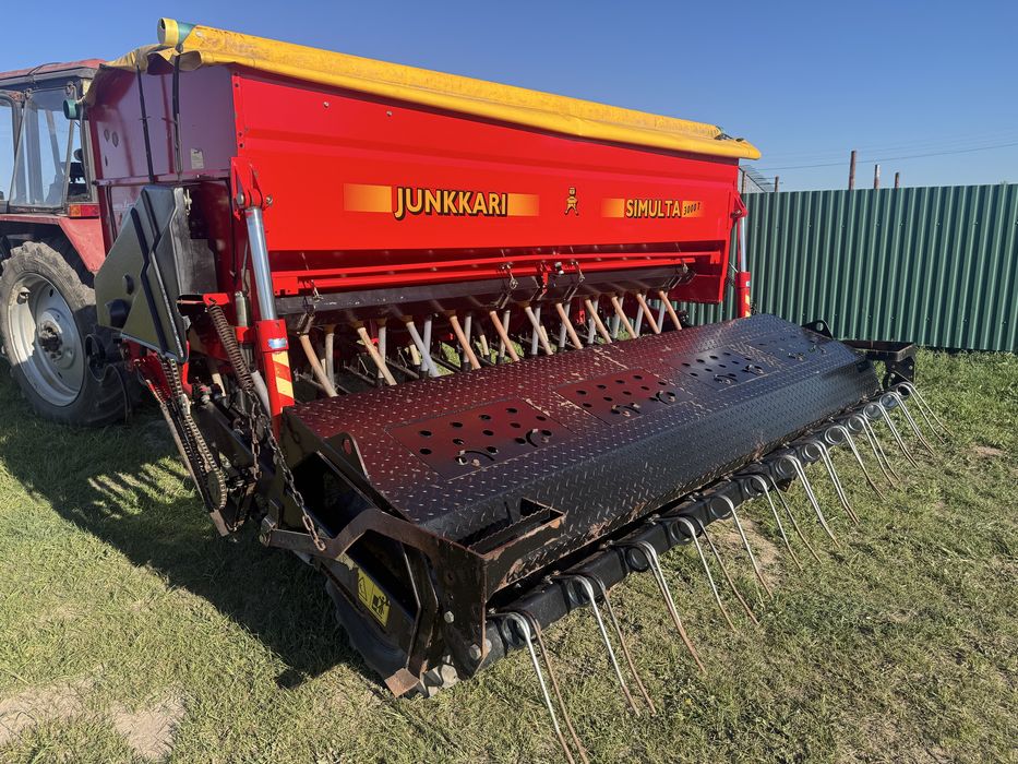 Сівалка Зернова Дискова 3-метри Simulta Junkkari 3000T як Vaderstad