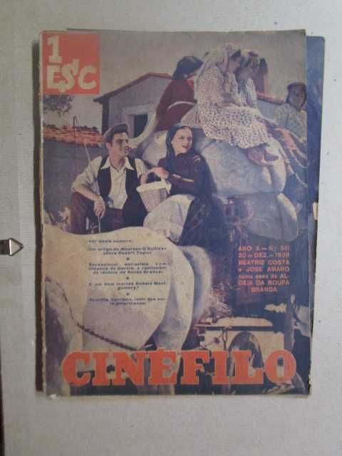 revistas  antigas cinefilo capas Beatriz Costa anos 30
