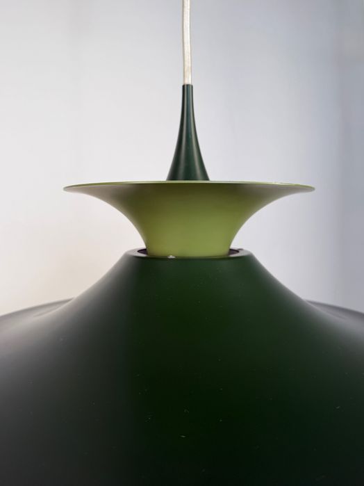 Warstwowa lampa wisząca FOG & MØRUP RADIUS I – Erik Balslev, Dania, lata 70. | Ø 48 cm
