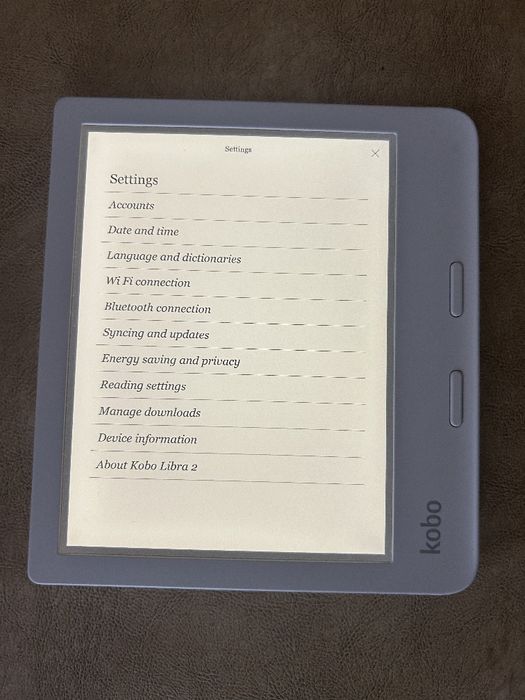 Електронна книга Kobo libra 2 ideal