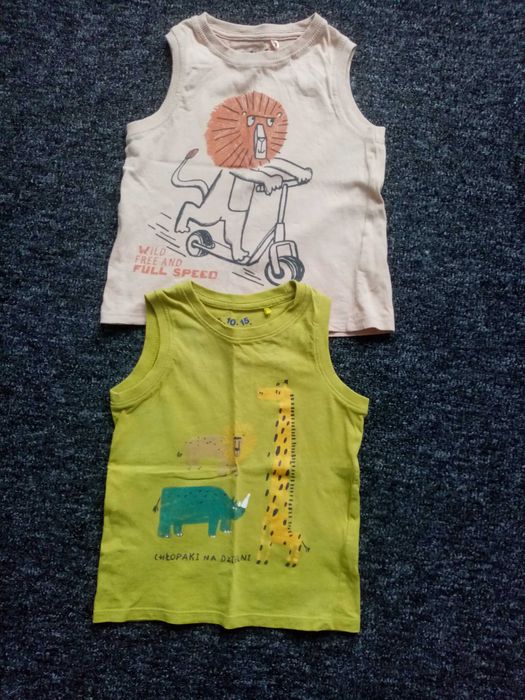 T-shirt chłopięcy 5 10 15 dwupak