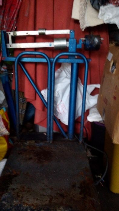 Balança antiga Metroteca até 200 Kg, Balança Correia até 50 kg