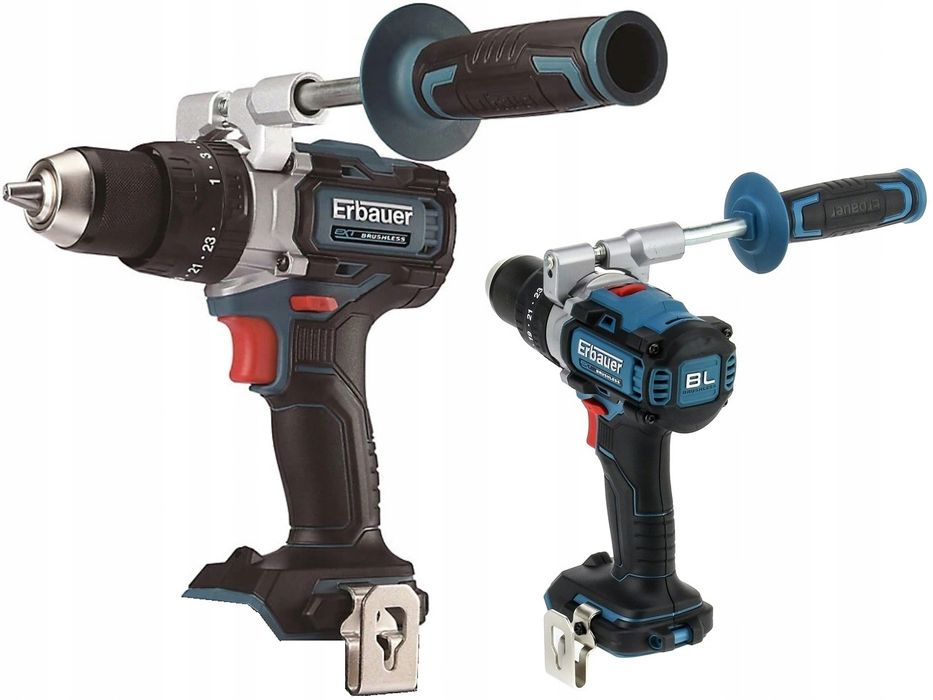 Zestaw narzędzi Akumula Erbauer wkrętarka Piła latarka 2ładowatka nowe