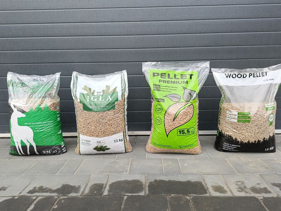 Pellet Alan, Igła, przemysłowy A1 A2 6mm En A1 plus Premium sosna transport